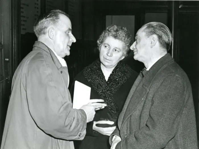 Framed Print : The 12th Louis Blriot Lecture on 12 March 1959 at the I?