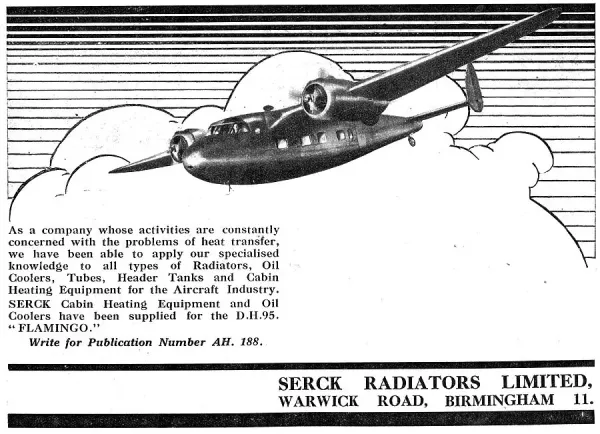 Serck Radiators Limited Aircraft Advertisement Art Prints