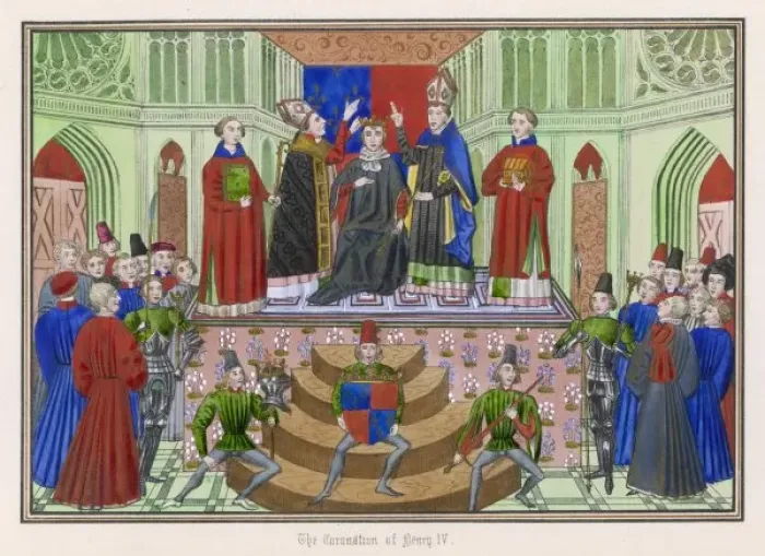 Framed Print : 1399 / Henry IV Crowned Framed Print : 1399 / Henry IV Crowned