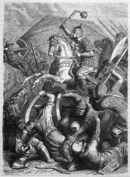 Framed Print : 1581 / Cossacks in Siberia Framed Print : 1581 / Cossacks in Siberia