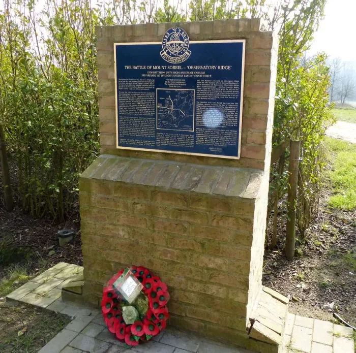 Framed Print : 15th Bn, Can 48th Highlanders Memorial, Battle of Mount Sor Framed Print : 15th Bn, Can 48th Highlanders Memorial, Battle of Mount Sor