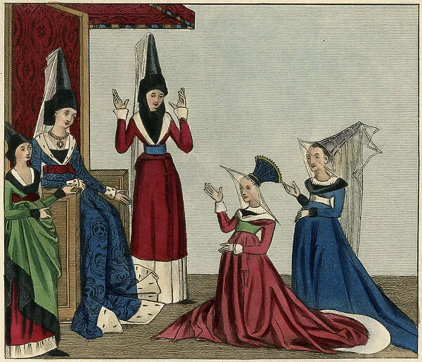 15th century English ladies