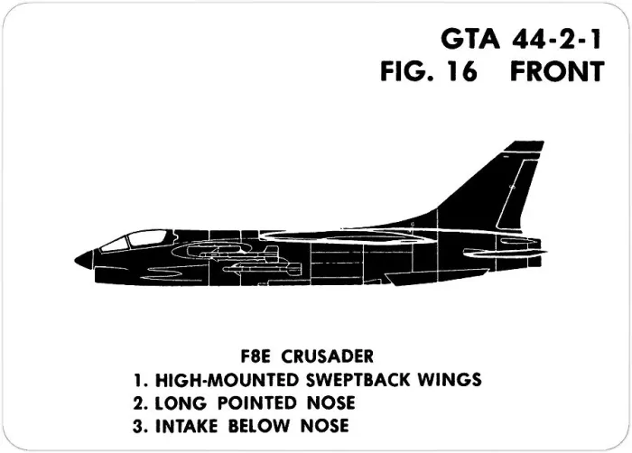 Framed Print : 16 F8E Crusader Framed Print : 16 F8E Crusader