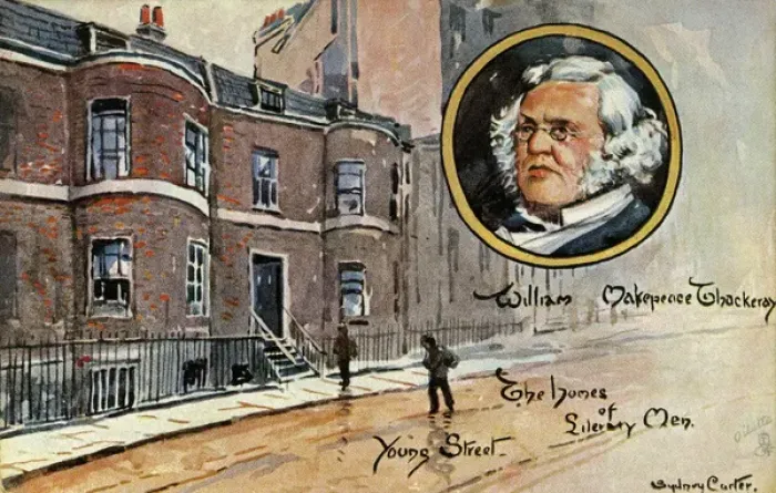 Framed Print : 16 Young Street, London Framed Print : 16 Young Street, London