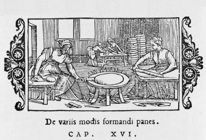 Framed Print : 16C Scandinavian Bakers Framed Print : 16C Scandinavian Bakers