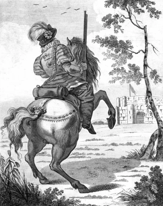 Framed Print : 16th C Yeoman of Guard Framed Print : 16th C Yeoman of Guard