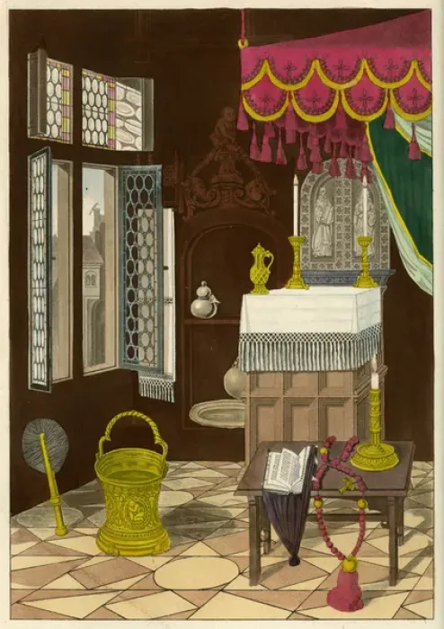 Framed Print : 16th Century Room Framed Print : 16th Century Room