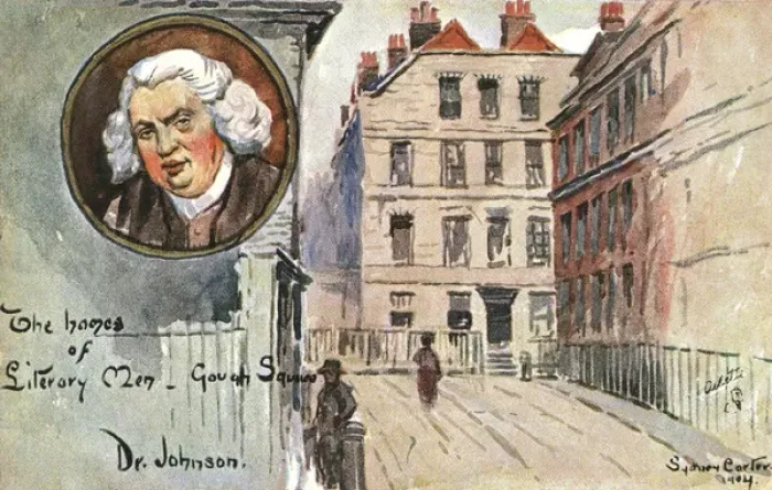 Framed Print : 17 Gough Square Framed Print : 17 Gough Square