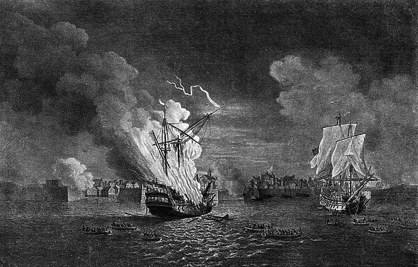 1758 - Naval Engagement