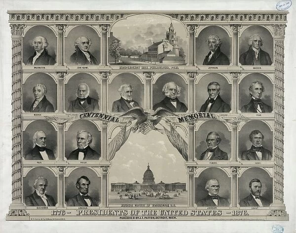 1776 presidents of the United States - 1876