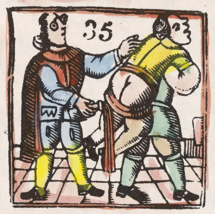 Framed Print : 17th century Offender flogged Framed Print : 17th century Offender flogged