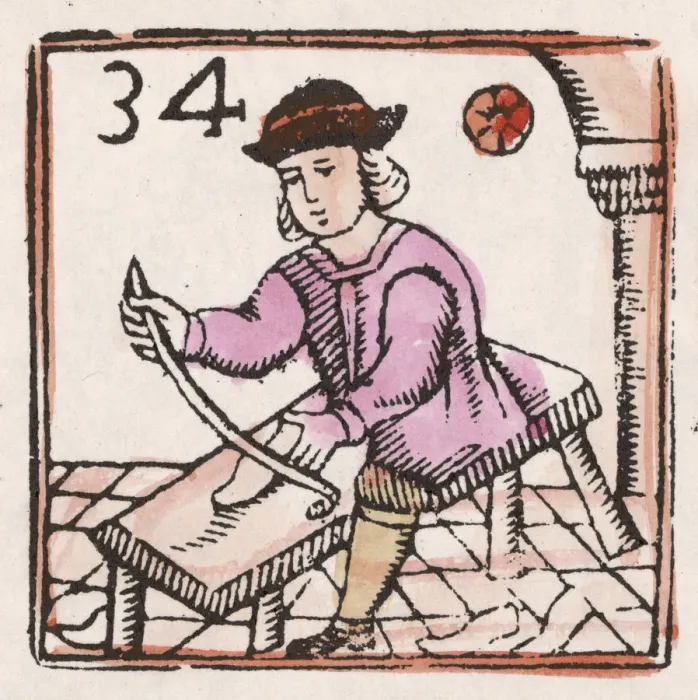 Framed Print : 17th century Shoemaker Framed Print : 17th century Shoemaker