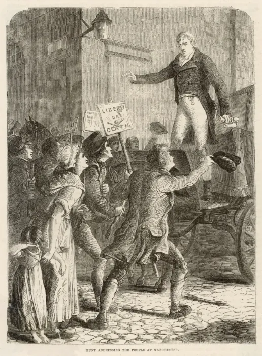 Framed Print : 1819 / Peterloo / Hunt Framed Print : 1819 / Peterloo / Hunt
