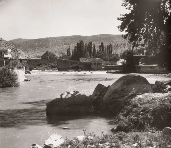 Framed Print : 1843 - Syria - Darkouch or Darkush on River Orontes Framed Print : 1843 - Syria - Darkouch or Darkush on River Orontes