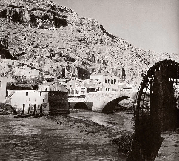 1843 - Syria - Darkouch or Darkush on River Orontes