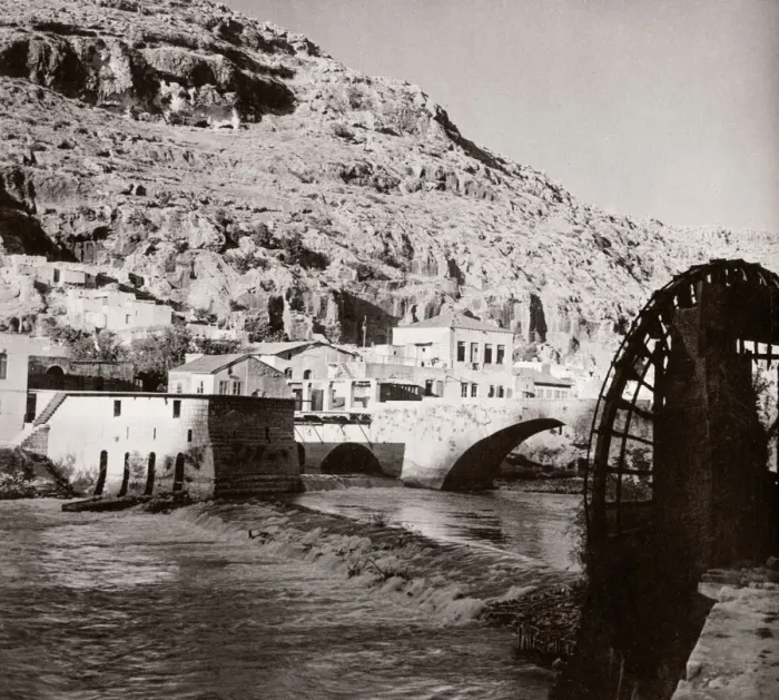Framed Print : 1843 - Syria - Darkouch or Darkush on River Orontes Framed Print : 1843 - Syria - Darkouch or Darkush on River Orontes