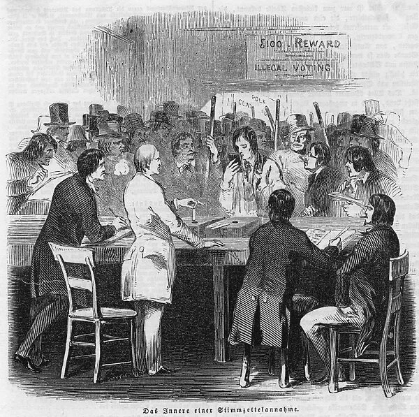 1845 NY Election Vote