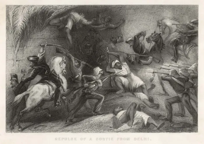 Framed Print : 1857 Mutiny / Delhi Framed Print : 1857 Mutiny / Delhi