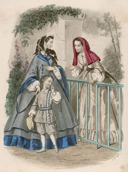 1860 Costume  /  Women & Boy