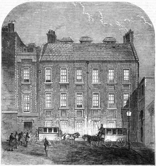 Framed Print : 1861 Census office Framed Print : 1861 Census office