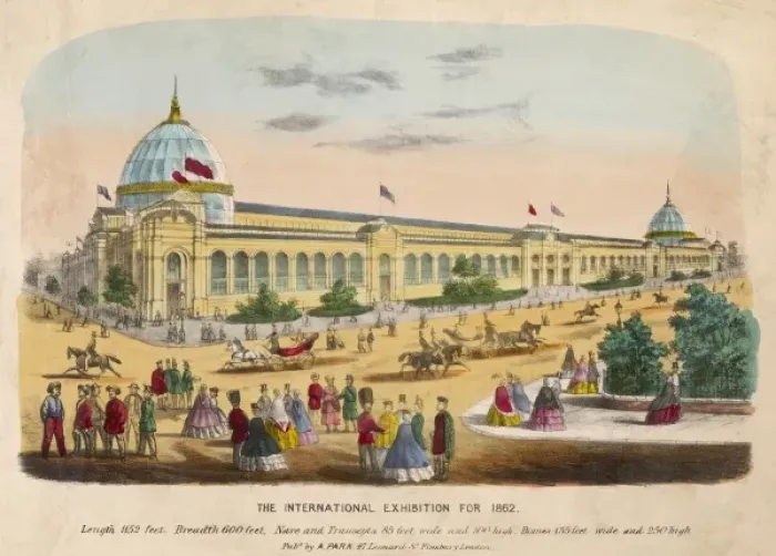 Framed Print : 1862 Exhibition Framed Print : 1862 Exhibition