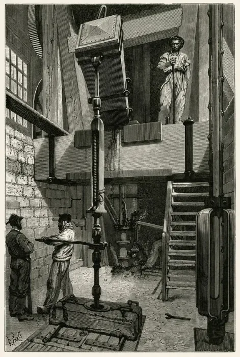 Framed Print : 1869 / COAL MINE / BORING Framed Print : 1869 / COAL MINE / BORING