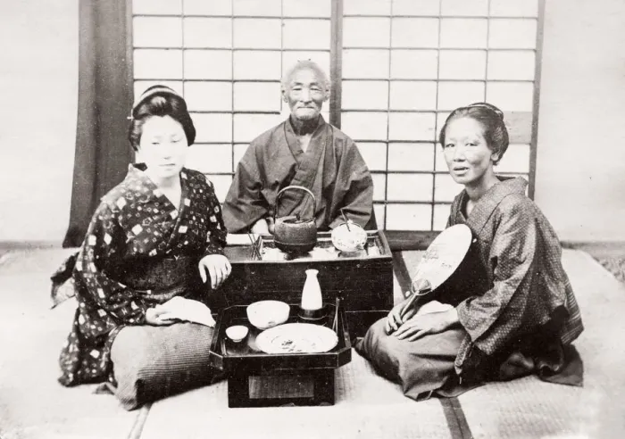Framed Print : 1871 Japan - from The Far East magazine Framed Print : 1871 Japan - from The Far East magazine