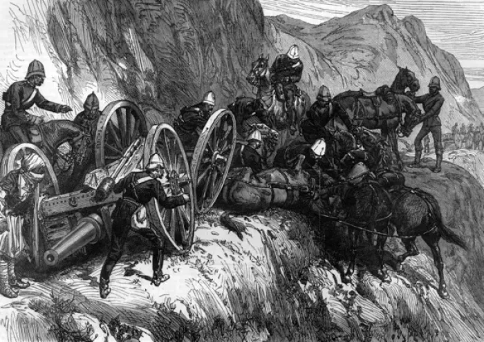 Framed Print : 1879 / Afghan Accident Framed Print : 1879 / Afghan Accident