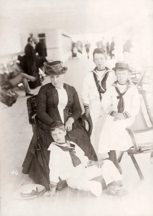 Framed Print : 1889 photograph - RMS Teutonic - from an album of images relating to the launch of Framed Print : 1889 photograph - RMS Teutonic - from an album of images relating to the launch of
