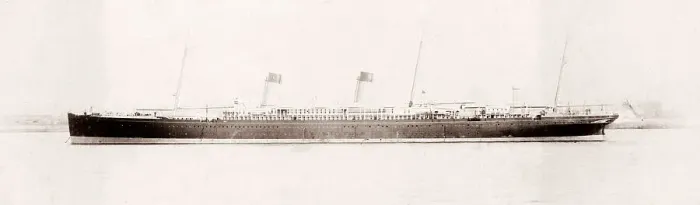 Framed Print : 1889 photograph - RMS Teutonic - from an album of images relating to the launch of the vessel, which was built by Harland and Wolff in Belfast, for the White Star Line - later to achieve notoriety as the owner of the Titanic Framed Print : 1889 photograph - RMS Teutonic - from an album of images relating to the launch of the vessel, which was built by Harland and Wolff in Belfast, for the White Star Line - later to achieve notoriety as the owner of the Titanic