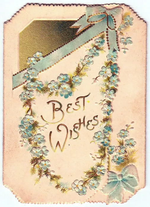 Framed Print : 1890s 1900s Card Cards Greetings Leaves Leaf Framed Print : 1890s 1900s Card Cards Greetings Leaves Leaf