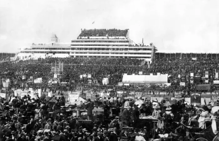 Framed Print : 1895 Epsom Derby Framed Print : 1895 Epsom Derby