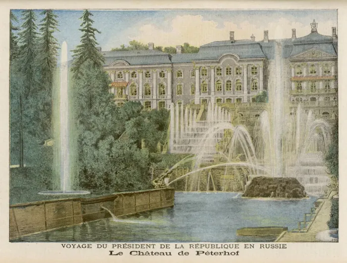 Framed Print : 1897 / RUSSIA / PETERHOF Framed Print : 1897 / RUSSIA / PETERHOF