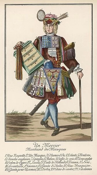 18th century Mercer - Costume