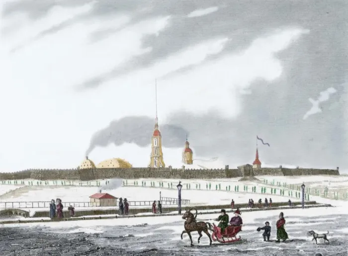 Framed Print : 18th century. Russia. St. Petersburg. Peter and Paul Fortres Framed Print : 18th century. Russia. St. Petersburg. Peter and Paul Fortres