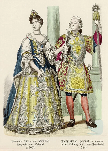 18th French Court Dress