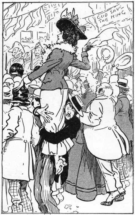 Framed Print : 1902 Coronation - In the Crowd, self-sacrifice Framed Print : 1902 Coronation - In the Crowd, self-sacrifice