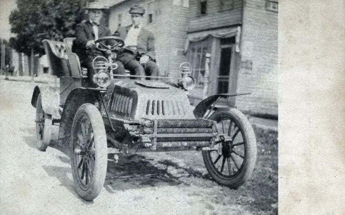 Framed Print : 1904 Elmore Model 9 Veteran Car Framed Print : 1904 Elmore Model 9 Veteran Car
