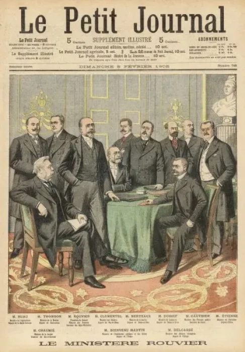 Framed Print : 1905 / French Ministers Framed Print : 1905 / French Ministers