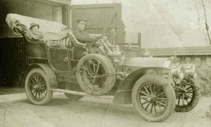 Framed Print : 1908 Dennis Vintage Car Framed Print : 1908 Dennis Vintage Car