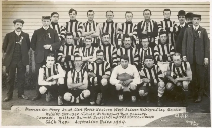 Framed Print : 1909 Australian Rules Football Team Framed Print : 1909 Australian Rules Football Team