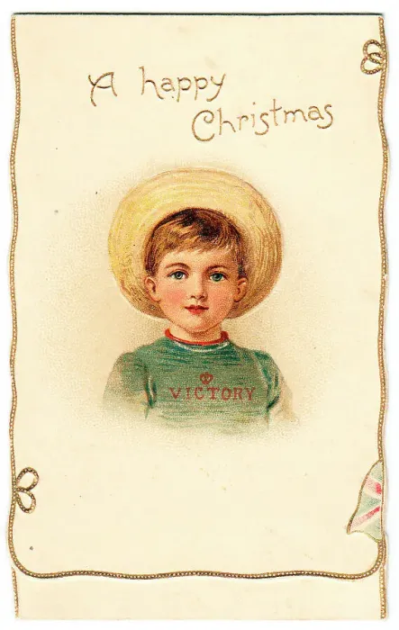 Framed Print : 1910s 1900s Greeting Greetings Card Xmas Christmas Framed Print : 1910s 1900s Greeting Greetings Card Xmas Christmas