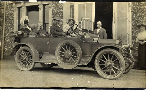 1911 Darracq Vintage Car, Kings Lynn, England