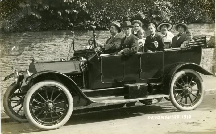 Framed Print : 1913 Studebaker Vintage Car Framed Print : 1913 Studebaker Vintage Car