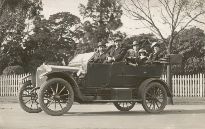Framed Print : 1914 Motor Car Framed Print : 1914 Motor Car