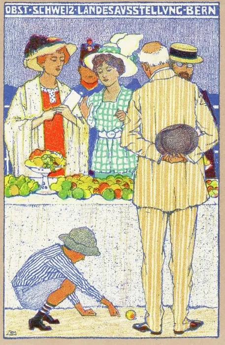 Framed Print : 1914 Swiss National Exhibition The Fruit Stall Framed Print : 1914 Swiss National Exhibition The Fruit Stall