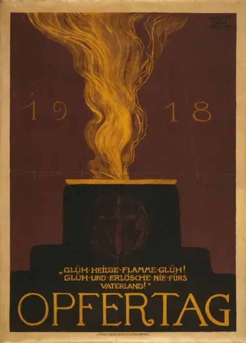 Framed Print : 1918 Opfertag Framed Print : 1918 Opfertag