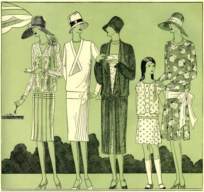 Framed Print : 1920s fashion Framed Print : 1920s fashion