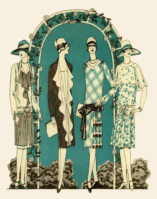 Framed Print : 1920s fashion Framed Print : 1920s fashion