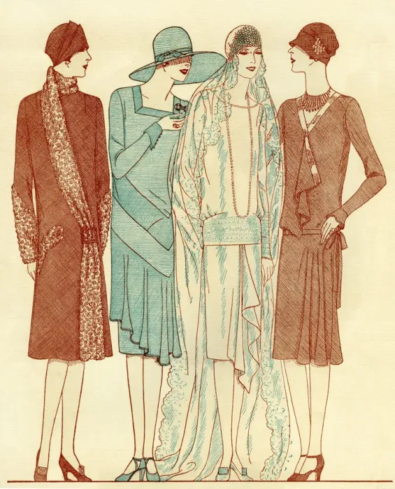 Framed Print : 1920s fashion Framed Print : 1920s fashion